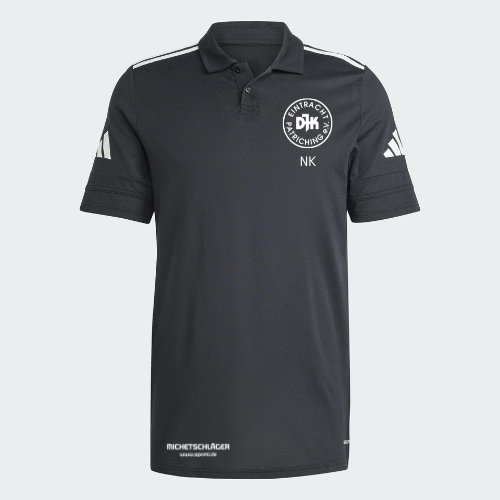 adidas Squadra25 Poloshirt schwarz