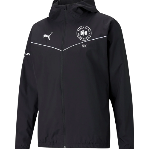 Puma teamRISE All Weather Jacket schwarz/weiß