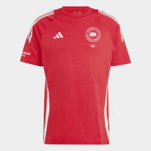 adidas Tiro 24 Sweat T-Shirt rot/weiß